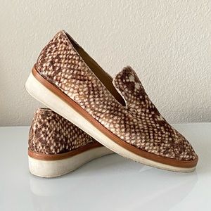 Free People Printed Loafers